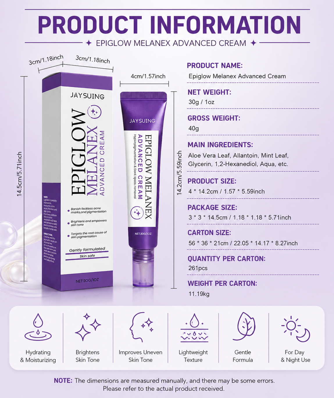 🔥LAST DAY 70% OFF✨ Fade Dark Spots & Freckles for a Brighter, More Even-Looking Glow-CU