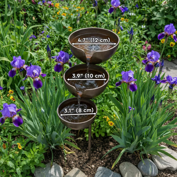 🔥Hot Sale🔥Bring Life Back To Your Garden – Rain Catcher Bird Bath 🌿🐦-CU