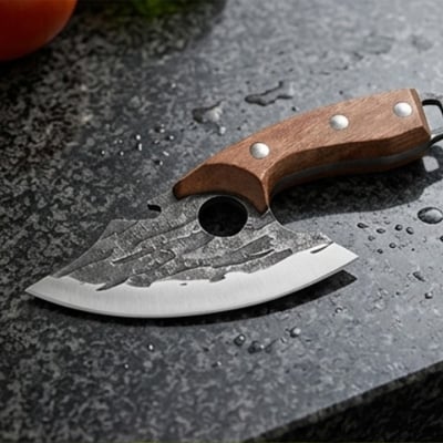 🔥LAST DAY 67% OFF🔥 Premium Hand-Forged Chef's Knife & Cleaver Set-CU