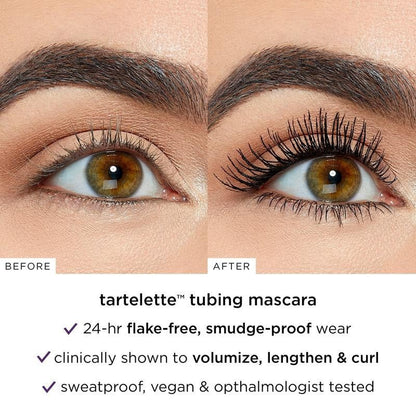 【 💖Final 3 hours 72% OFF】🌺 24H Waterproof Volumizing Tubing Mascara,Long-Lasting Thick & Defined Lashes-CU
