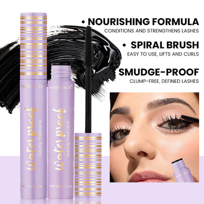 【 💖Final 3 hours 72% OFF】🌺 24H Waterproof Volumizing Tubing Mascara,Long-Lasting Thick & Defined Lashes-CU