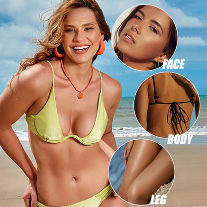 🌞 Get the Ultimate Sunless Glow✨ Beauty by Earth Self Tanner Lotion – For a Natural, Streak-Free Tan-CU
