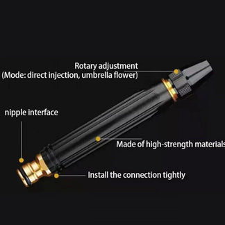 🚀 Ultra-High Pressure Hose Nozzle: Ultra High Pressure Hose Nozzle - Power Washer Jet for Car & Home Cleaning-CU