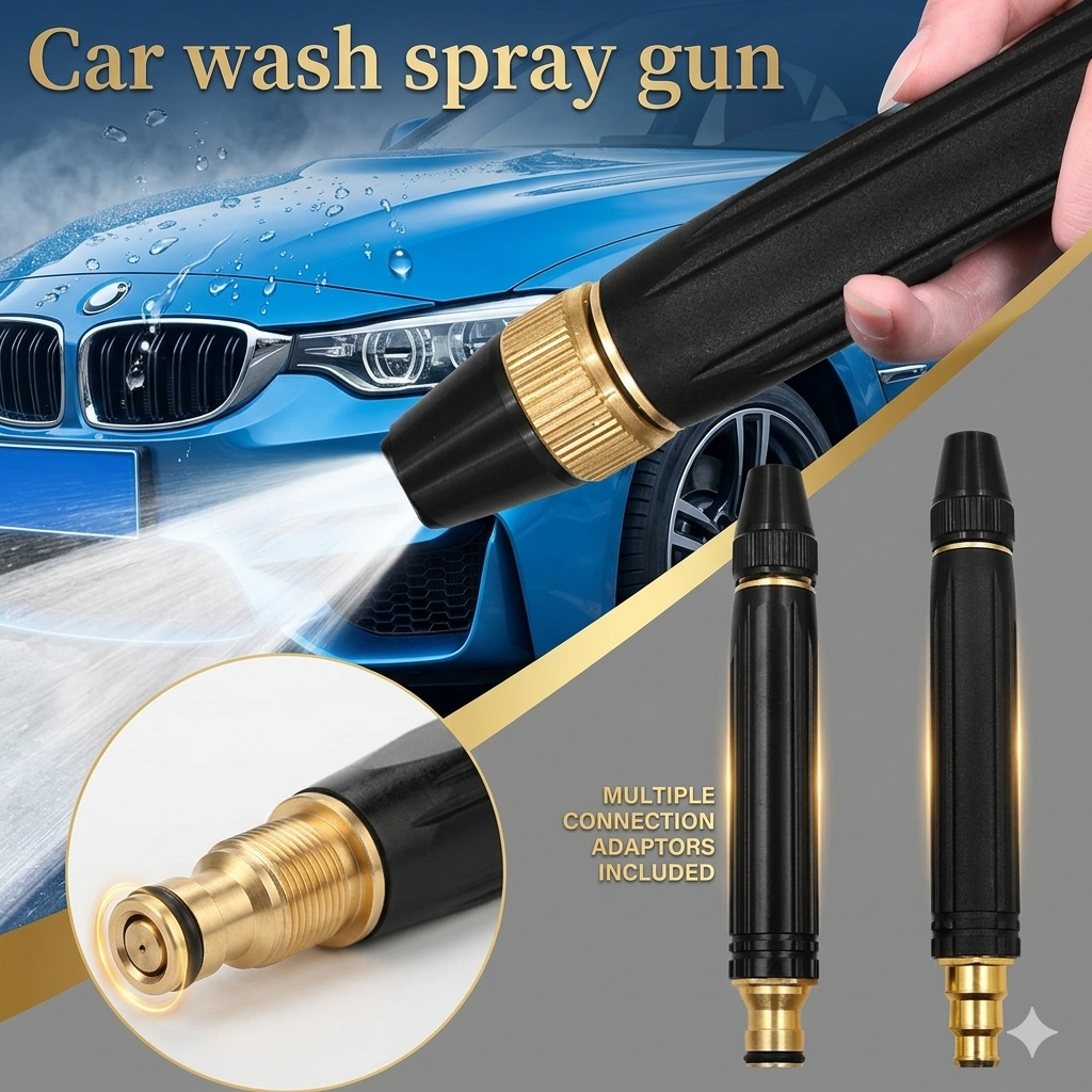 🚀 Ultra-High Pressure Hose Nozzle: Ultra High Pressure Hose Nozzle - Power Washer Jet for Car & Home Cleaning-CU