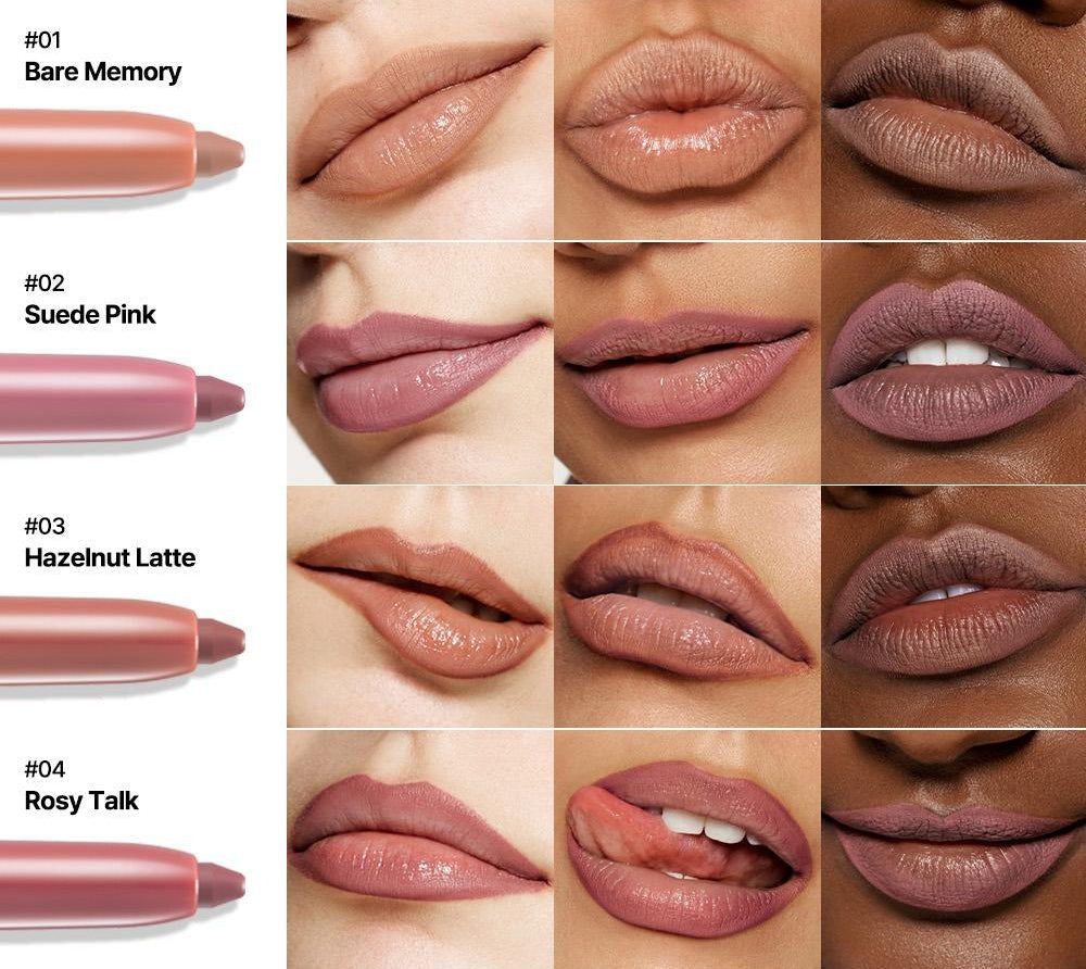 Easy Glide Lip Liner — Creamy, Blendable Color with Smooth Application-CU