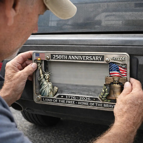 🔥LAST DAY 60% OFF-🦅250th Anniversary Commemorative License Plate Frame-CU