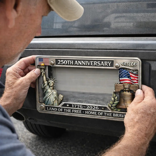 🔥LAST DAY 60% OFF-🦅250th Anniversary Commemorative License Plate Frame-CU
