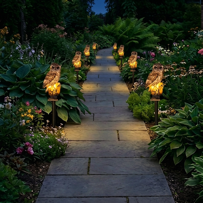 🔥Last Day Special 62% OFF🔥 Waterproof Solar Owl Light-CU