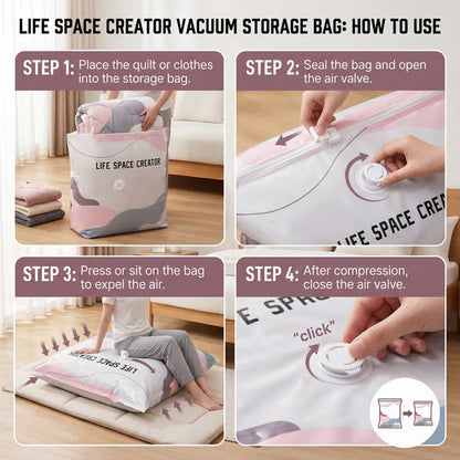 📦 Large-Capacity Vacuum Bags – No Pump Needed! 💨✨-CU