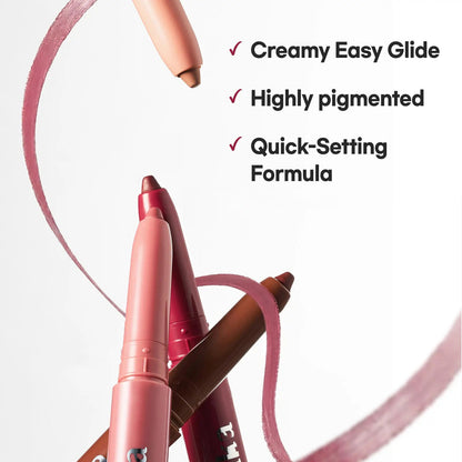 Easy Glide Lip Liner — Creamy, Blendable Color with Smooth Application-CU