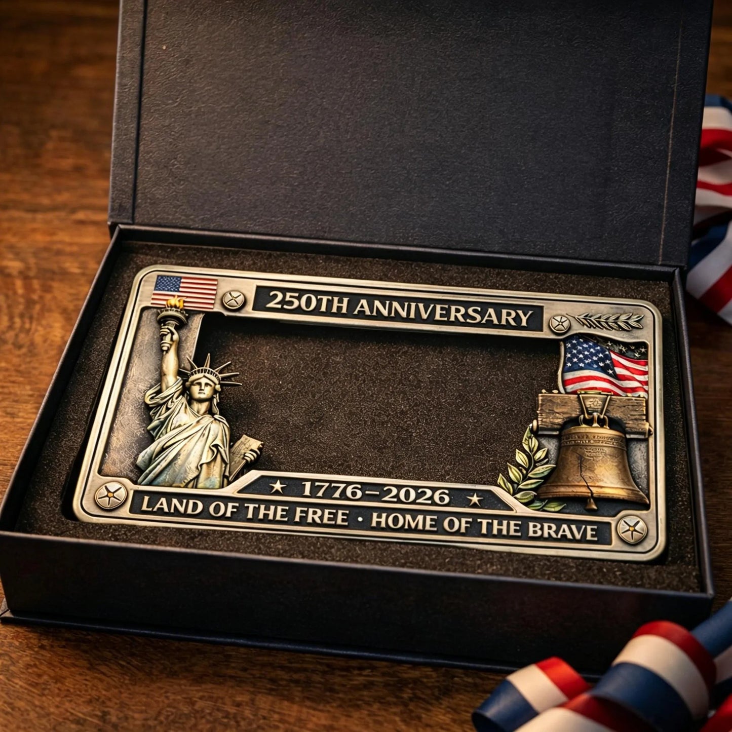 🔥LAST DAY 60% OFF-🦅250th Anniversary Commemorative License Plate Frame-CU