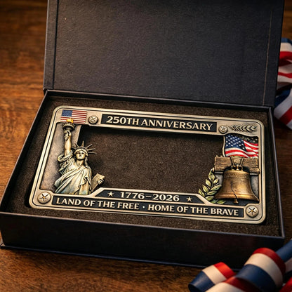 🔥LAST DAY 60% OFF-🦅250th Anniversary Commemorative License Plate Frame-CU