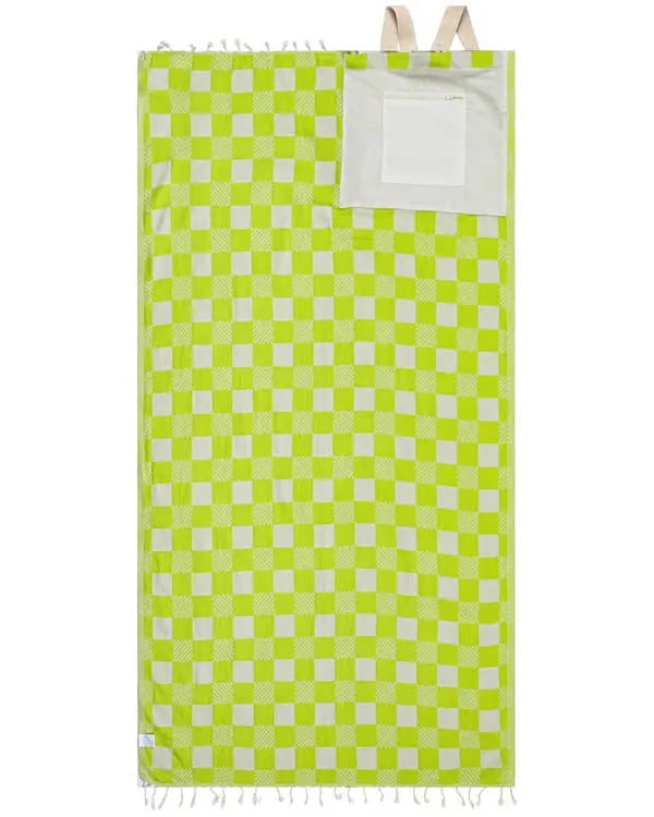 🏖️ 2026 HOT SALE |🌿 Eco-Friendly 2-in-1 Organic Cotton Beach Towel Bag™ | Sustainable Summer Essential 🌊-CU