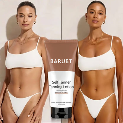 🌞 Get the Ultimate Sunless Glow✨ Beauty by Earth Self Tanner Lotion – For a Natural, Streak-Free Tan-CU