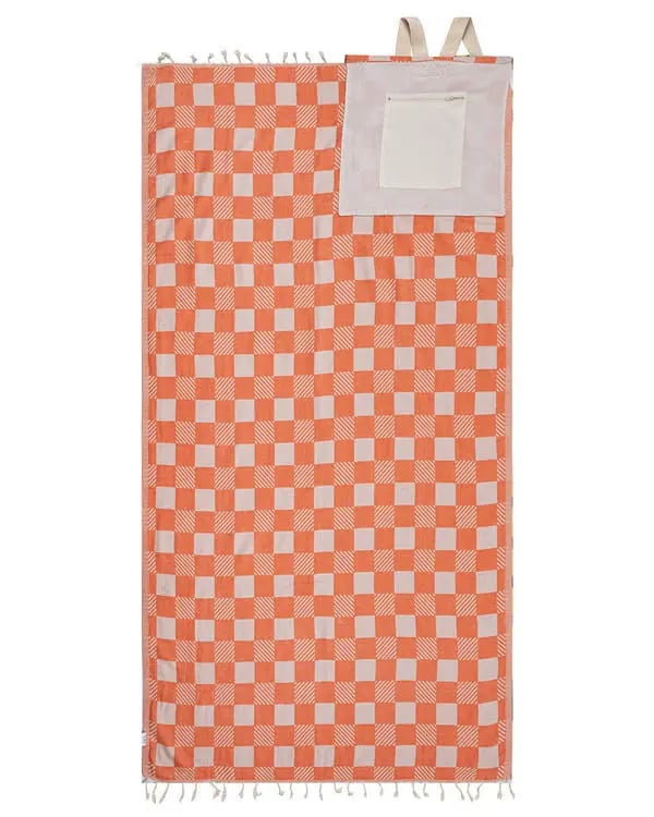 🏖️ 2026 HOT SALE |🌿 Eco-Friendly 2-in-1 Organic Cotton Beach Towel Bag™ | Sustainable Summer Essential 🌊-CU