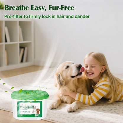 🔥2026 SALE - Home Pet Fur & Odor Removal Magic Box-CU
