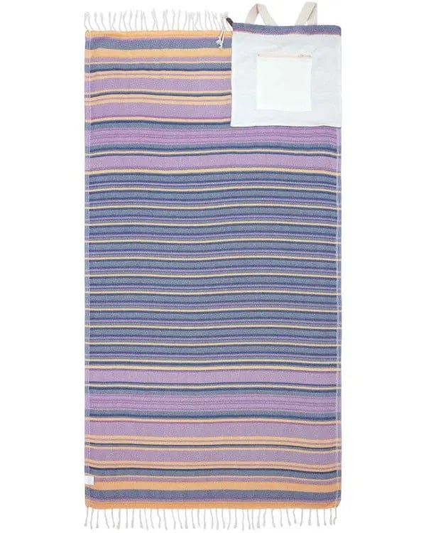 🏖️ 2026 HOT SALE |🌿 Eco-Friendly 2-in-1 Organic Cotton Beach Towel Bag™ | Sustainable Summer Essential 🌊-CU