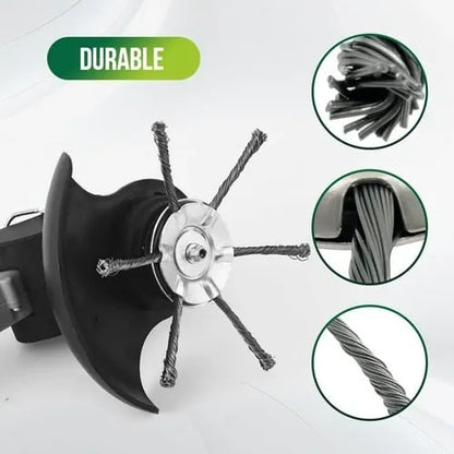 🎁LAST DAY 70% OFF🔥Universal Steel Wire Trimmer Head Replacement-Heavy-Duty Weed Brush Cutter-CU