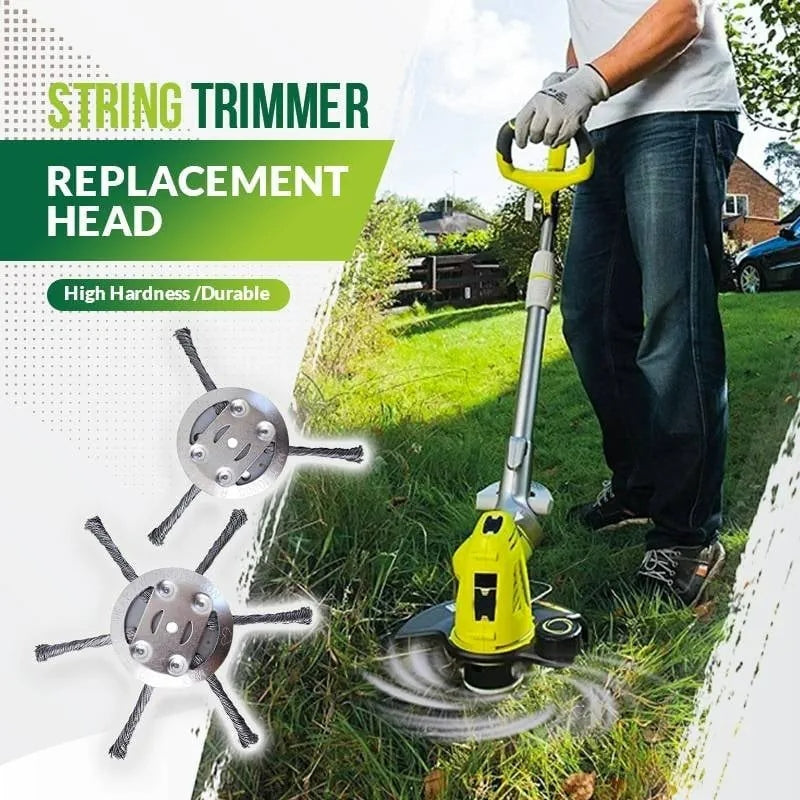 🎁LAST DAY 70% OFF🔥Universal Steel Wire Trimmer Head Replacement-Heavy-Duty Weed Brush Cutter-CU