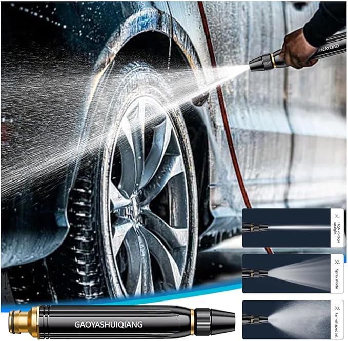 🔥NEW HOT SELLING 49% OFF🔥Home High-Pressure Car Wash Water Gun-CU