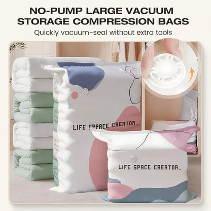 📦 Large-Capacity Vacuum Bags – No Pump Needed! 💨✨-CU