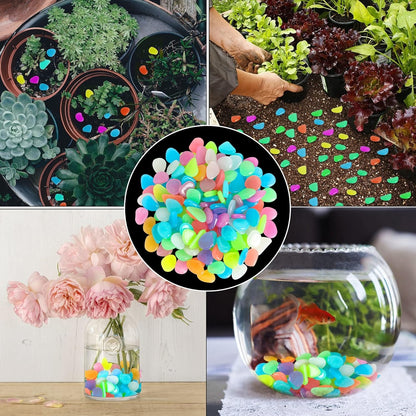 💥LAST DAY SALE 50%OFF💥🌈Colorful Glow-in-the-Dark Garden Stones-CU