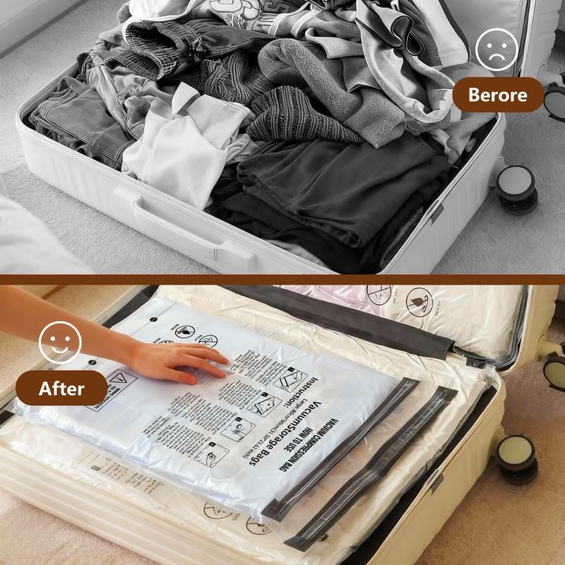 15-Pack Vacuum Storage Bags with Electric Pump-CU