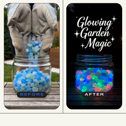 💥LAST DAY SALE 50%OFF💥🌈Colorful Glow-in-the-Dark Garden Stones-CU