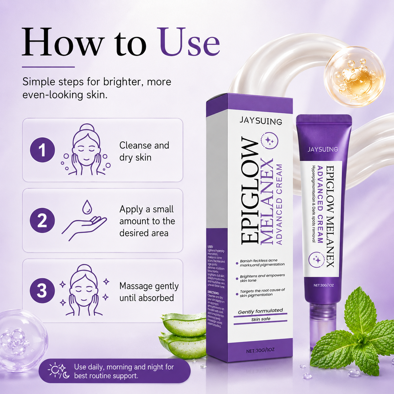 🔥LAST DAY 70% OFF✨ Fade Dark Spots & Freckles for a Brighter, More Even-Looking Glow-CU