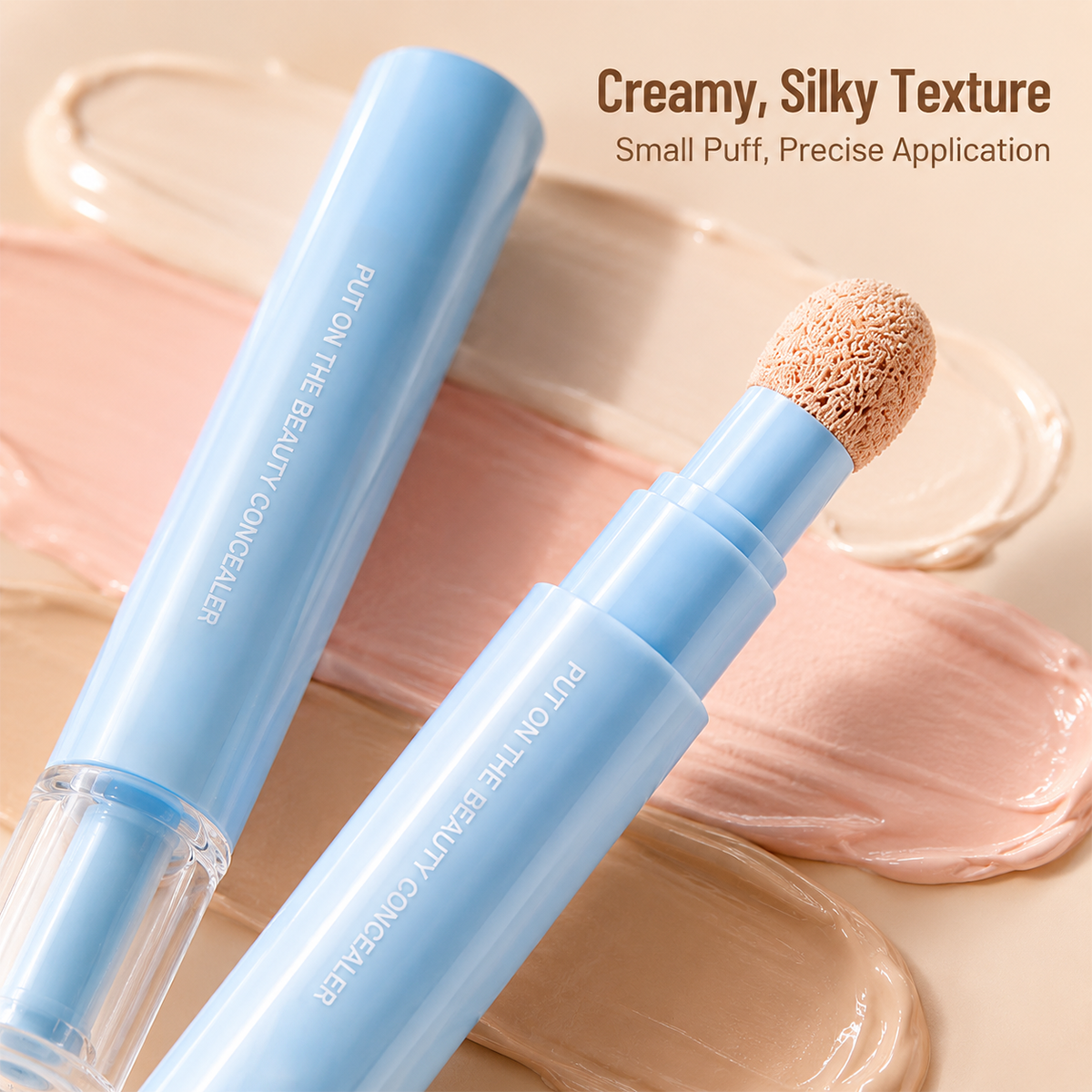 ✨ 2-in-1 Concealer & Powder Foundation 💕 | Full Coverage, Lightweight & Long-Lasting-CU