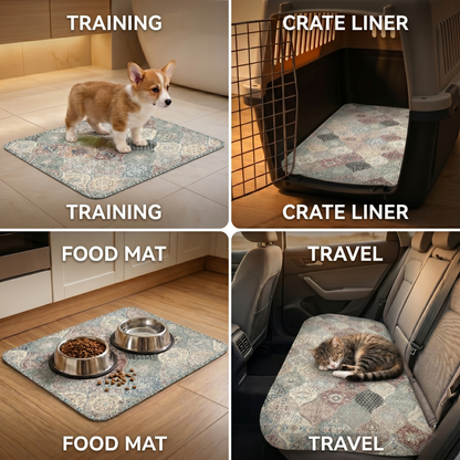 💖LIMITED TIME DEAL🐾 Leakproof Washable Pet Pads–Eco-Friendly & Ultra Absorbent♻️-CU