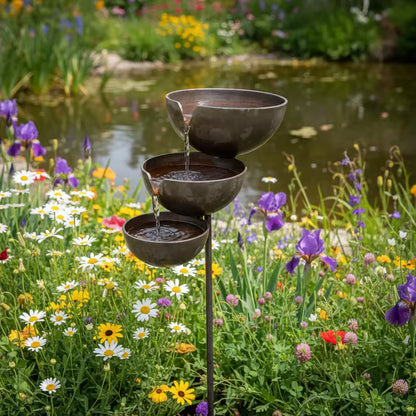 🔥Hot Sale🔥Bring Life Back To Your Garden – Rain Catcher Bird Bath 🌿🐦-CU