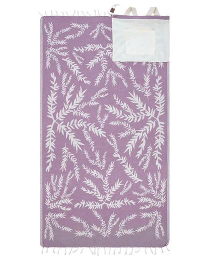 🏖️ 2026 HOT SALE |🌿 Eco-Friendly 2-in-1 Organic Cotton Beach Towel Bag™ | Sustainable Summer Essential 🌊-CU