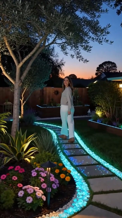 💥LAST DAY SALE 50%OFF💥🌈Colorful Glow-in-the-Dark Garden Stones-CU