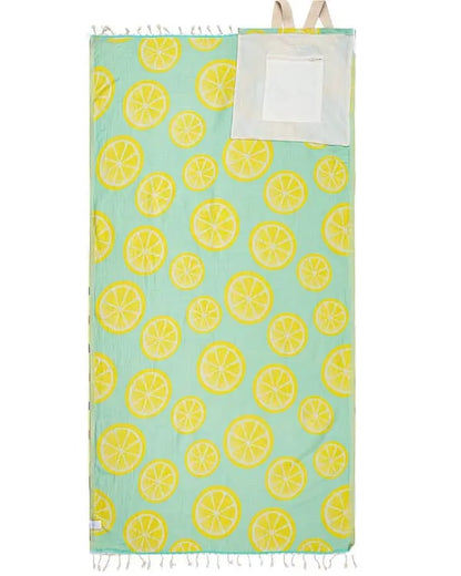 🏖️ 2026 HOT SALE |🌿 Eco-Friendly 2-in-1 Organic Cotton Beach Towel Bag™ | Sustainable Summer Essential 🌊-CU