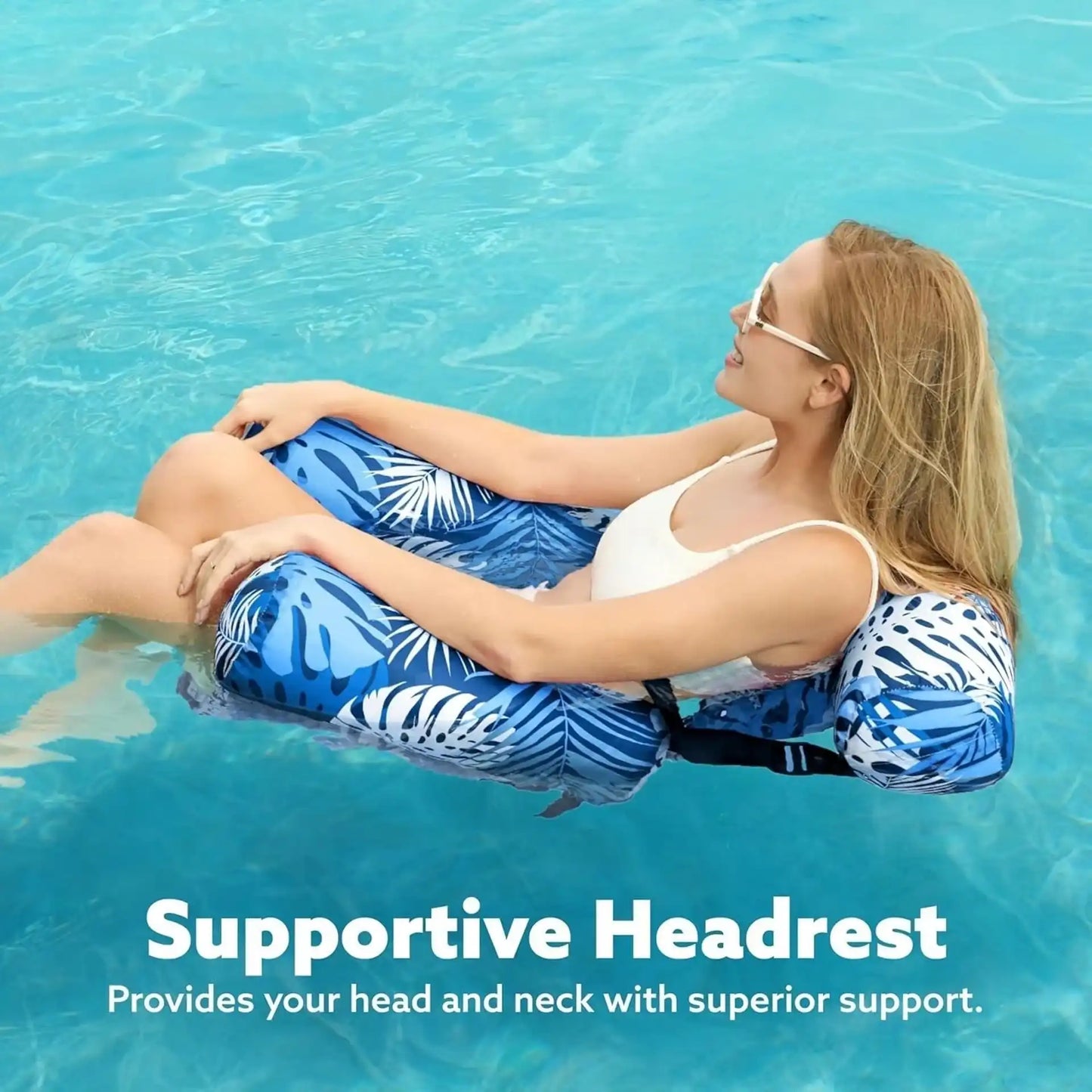 🏊LAST DAY 50% OFF!💺Inflatable Floating Chair – Comfortable, Stable & Perfect-CU