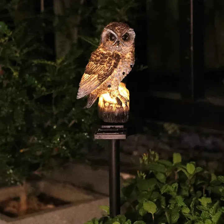 🔥Last Day Special 62% OFF🔥 Waterproof Solar Owl Light-CU