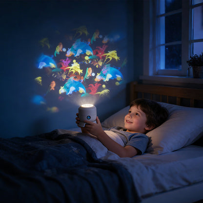 ✨ Rotating LED Projector with Dynamic Lighting Effect – Over 50,000 Sold! 🌀💞 Transform Your Space with Colorful Lights!-CU